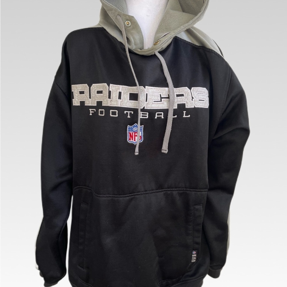 Raiders Football Black Hoodie SIZE M
